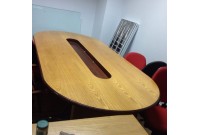 Thanh Lý Bàn Họp Oval 2m4 Cũ